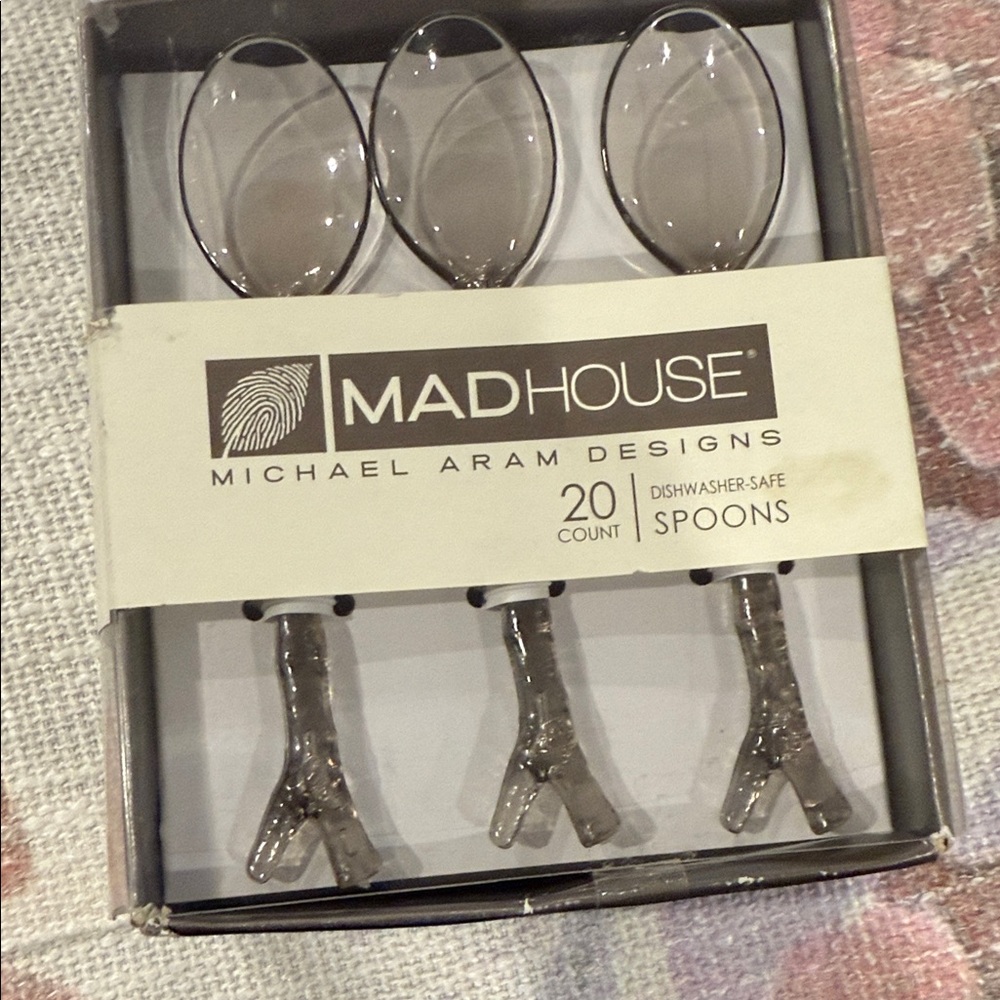 Michael Aram Designs Gray Spoons - 20 Count